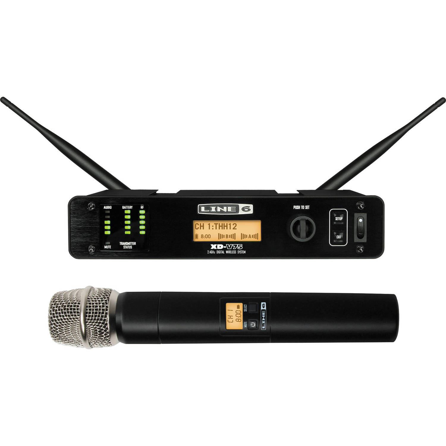 Line 6 XD-V75 Pro Handheld Digital Wireless Microphone System